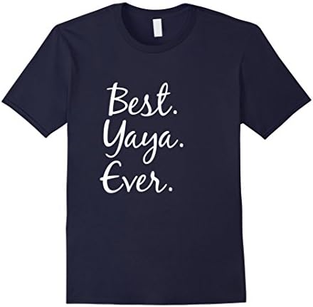 Men's Best Yaya Ever T-Shirt XL Navy