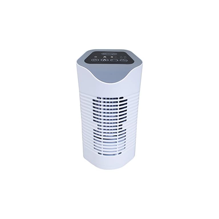 Silentnight Air Purifier with HEPA & Carbon Filters, Air Cleaner for