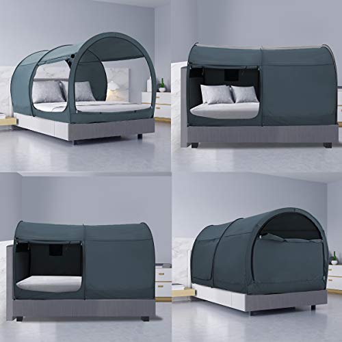 queen size privacy pop