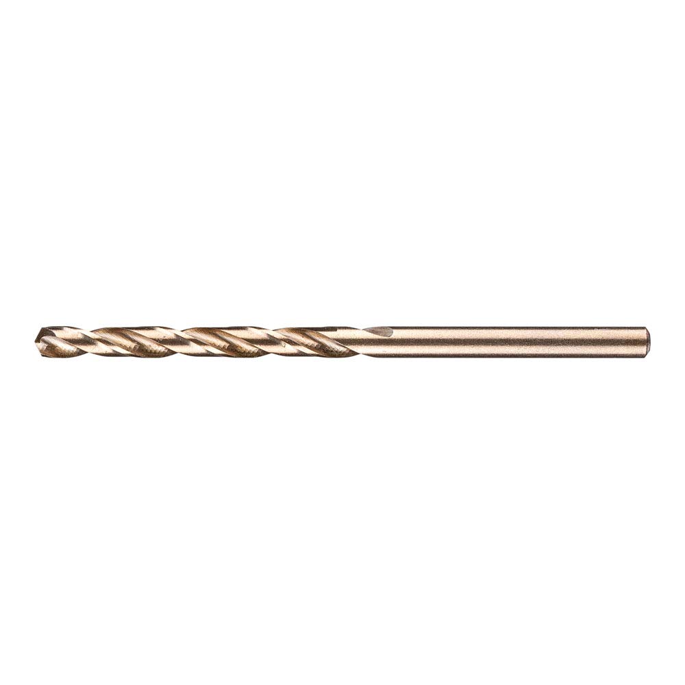 PFERD Spiral Drill Bit INOX, Pack of 10, Diameter 4 mm, HSS-E Co5 N, DIN 338, 135°, 25203559 - for Tough and Hard Materials