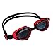 HiCool Anti-Fog Swim Goggle for Kids and Early Teens (Black/Red)