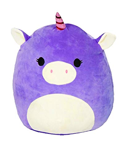 Plush Pillows Squishmallow Kellytoy 16 Ace The Blue Unicorn Super