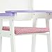 Olivia's Little World - Polka Dots Princess Baby Doll High Chair - Grey