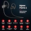 Mpow-Flame2-Bluetooth-Headphones-13-Hr-Playtime-Bluetooth-50-Wireless-Earbuds-IPX7-Waterproof-Wireless-Sport-Earphones-wCVC-60-Noise-Cancelling-Mic-Ergonomic-Ear-Hooks-for-Running-Workout Mpow Flame2 Bluetooth Headphones 13-Hr Playtime, Bluetooth 5.0 Wireless Earbuds, IPX7 Waterproof Wireless Sport…