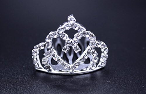 Exquisite Rhinestones Crystal Photo Prop Newborn Baby/Flower Girl Tiara Crown