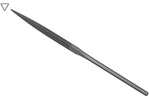 Grobet USA Ergo Grip Swiss Pattern File 8-1/2" Three Square Cut 00