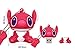 Novelty Stitch Pink Shape Design 32GB USB 2.0 Flash Drive Cute Memory Stick Stitch Thumb Drive Data Storage Pendrive Cartoon Jump Drive Gift (Stitch pink-32GB)