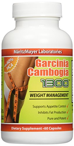 MaritzMayer Garcinia Cambogia 1300, 500 mg per capsule, 60 capsules - With Potassium - 60% HCA Extract - 1,000 Mg Per Serving(Set of 2) MaritzMayer Garcinia Cambogia 1300, 500 mg per capsule, 60 capsules - With Potassium - 60% HCA Extract - 1,000 Mg Per Serving(Set of 2)