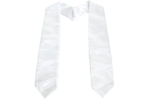 OSBO GradSeason Unisex Preschool Kindergarten Plain Graduation Stole, 50'' long