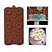 2 Pack OF X Button silicone Chocolate Soap Sugar DIY Fondant Craft Tray Mold Party maker (Ships From USA)