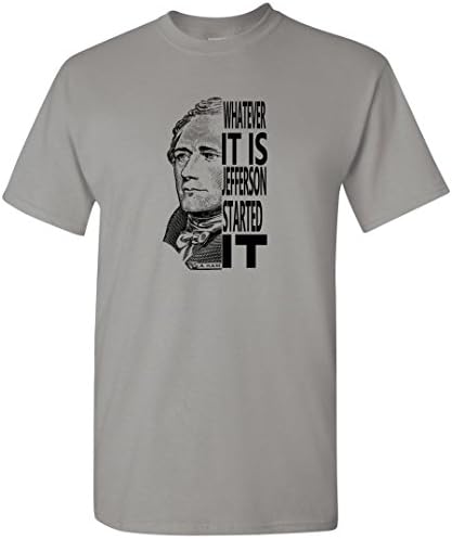 Mens Hamilton Rivalry Shirt Thomas Jefferson Started It TShirt