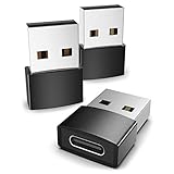 Syntech USB C Female to USB Male Adapter Pack of 3