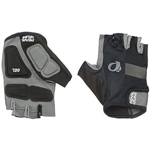 PEARL iZUMi Men’s ELITE Gel Glove, Black, Large