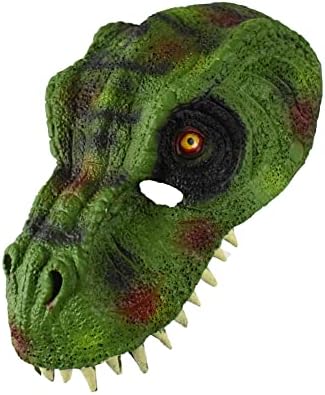 Máscara de dinosaurio para niños, mundo jurásico, ideal para Halloween, tiempo de juego, cosplay Máscara de dinosaurio para niños, mundo jurásico, ideal para Halloween, tiempo de juego, cosplay