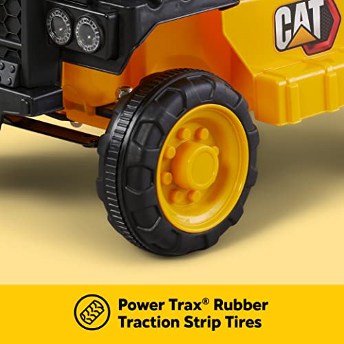 Kid Trax CAT Dump Truck Toddler Electric Quad Ride On Toy, 6 Volt, Kids