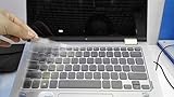 Ultra Thin TPU Clear Transparent Keyboard Protector Cover Skin for Dell Inspiron 11 3000 11-3147 11-3148 11-3153 i3147 i3148 i3153 11.6-Inch 2 in 1 Convertible Touchscreen Laptop US Version (NOT Fit 11-3137)