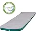 LaidBackPad Memory Foam Camping Sleeping Pad - Memory Foam Mattress for Camping, with Built-in Mattress Connector, The Most Comfortable Portable Sleeping Pad- 24 x 72 x 2⅜ Inches, 8.5 lbs