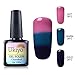 Ukiyo 3-Way Thermal Temperature Color Changing Nail Gel Polsih UV LED Soak Off Chameleon Varnish 10ml/0.33fl.oz 4207