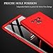 ATRAING Galaxy Note 9 Case, Slim Fit Hard PC Phone Case 3 in 1 Ultra-Thin Velvet Touch Fingerprint-Proof Cover for Samsung Galaxy Note 9(Red)