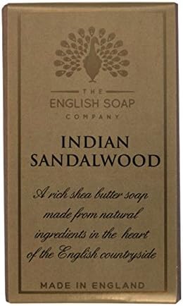 Indian Sandalwood Soap 200g soap by The English Soap Company