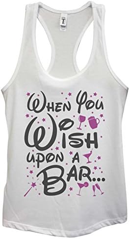 Funny Group Party Tanks - When You Wish Upon A Bar Royaltee Party Shirts