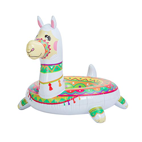 JOYIN-Inflatable-Llama-Pool-Float-435-Pool-Tubes-Fun-Beach-Floaties-Summer-Pool-Raft-Lounger-Swim-Party-Toys-Swimming-Pool-Party-Decorations-for-Kids-Adults