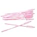 300 Pack Mascara Wands Disposable Eyelash Brush for Extensions Lash Applicators Tool Kit, Pink