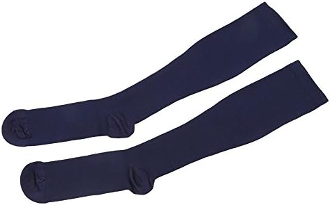 ASRocky Graduated Compression Socks (1 Pair) Calf High Below Knee Men Women Leg Foot Ankle Heel Support Pain Relief Stockings