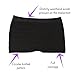 Brief Transitions Disposable Postpartum Seamless Panties for Women Black(5 Pack)