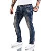 Rock-Creek-Designer-Herren-Jeans-Hose-Stretch-Jeanshose-Basic-Slim-Fit-W29-W40-M21