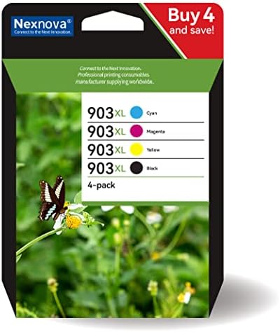 4 Pack 903XL Ink Cartridges Multipack Replacement For HP 903 XL Ink Cartridges Compatible With - View #5