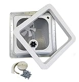 Ventline RV Roof Vent White w/ 12 Volt Fan, Putty & Screws
