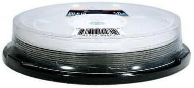 Optical Quantum OQBDRDL06GWIPH-10 6X 50 GB BD-R DL Inkjet Printable Blu-Ray Double Layer Recordable Glossy White