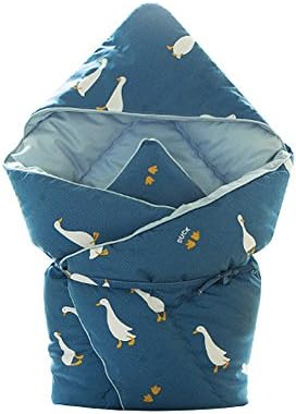 Prielle Cotton 100% Baby Wrap Strap Swaddle Blanket (Willie)