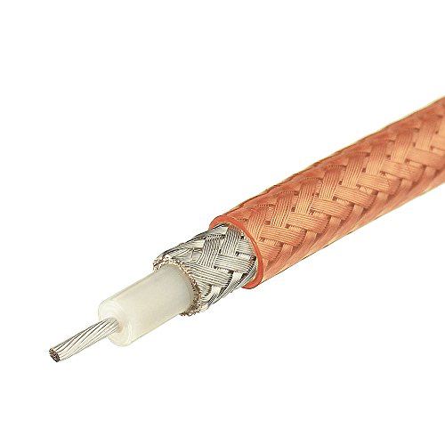 Eightwood RG400 M17/128 Double Copper Braid Shielded Coax Coaxial Cable 10 feet Buy Online in
