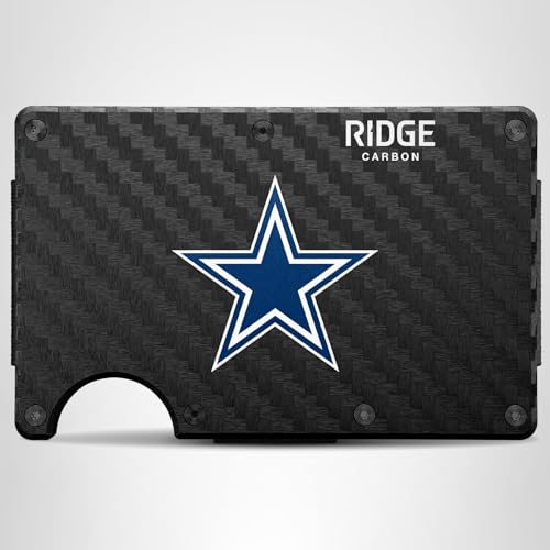 Ridge Wallet - Dallas Cowboys - Carbon Fiber 3k