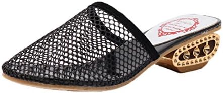 WOCACHI Women Shoes Slippers for Women Thick Mesh Fashion Casual Cool Stylish Sandals