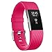 Vancle Bands for Fitbit Charge 2 Special Edition, Adjustable Replacement Accessory Sport Wrist Band (No Tracker), Fuchsia, Large