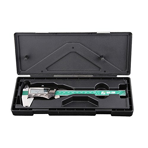 🥇Digital Vernier Caliper with Extra Large | 0-6inch | 150mm Millimeter Conversion Measuring Tools from Fujiwara (Digital Stainless steel) - Thumbnail 6