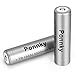 Ponnky 4 pcs 3.7V 18650 5000mah Rechargeable Lithium Battery with 18650 battery Charger