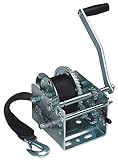 Fulton T2005Z0101 Two-Speed Trailer Winch with Strap - 2000 lb. Weight Capacity
