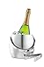 Francois et Mimi Stainless Steel Double Wall Ice Bucket with Tongs and Handle