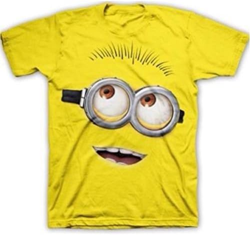 2XL Yellow Big Face Minion Despicable Me 2 Mens T-Shirt XXL