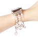 GBSELL Fashion Sports Beaded Bracelet Strap Band For Apple Watch Series 2/1 38mm (B)