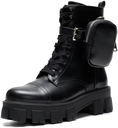 Amazon.com | Dolls Kill Mad Hustle Pocket Combat Boots by Poster