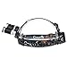 CrazyFire LED Headlamp,3 Cree XM-L T6 5000lm Super Bright LED Headlamp,Waterproof Hunting LED Headlight Torch 4 Modes Hands-free Flashlight for Hiking Camping Running Camping Riding (No Battery)