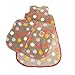 Gunapod Sleep Sack Girl Fleece Wearable Blanket Baby Sleeping Bag 18-24 Months, Grey/Multi Dots