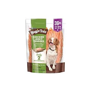 Image of Purina Waggin Train Chicken Jerky Dog Treats, 36-Ounce