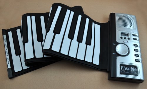 Roll up Electronic Piano Soft Keyboard 61 Keys Portable Roll up