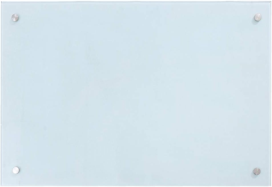 Küchenrückwand Spritzschutz Glas Klarglas Küchenrückwand viele Größen (Milchglas, 50x80cm)